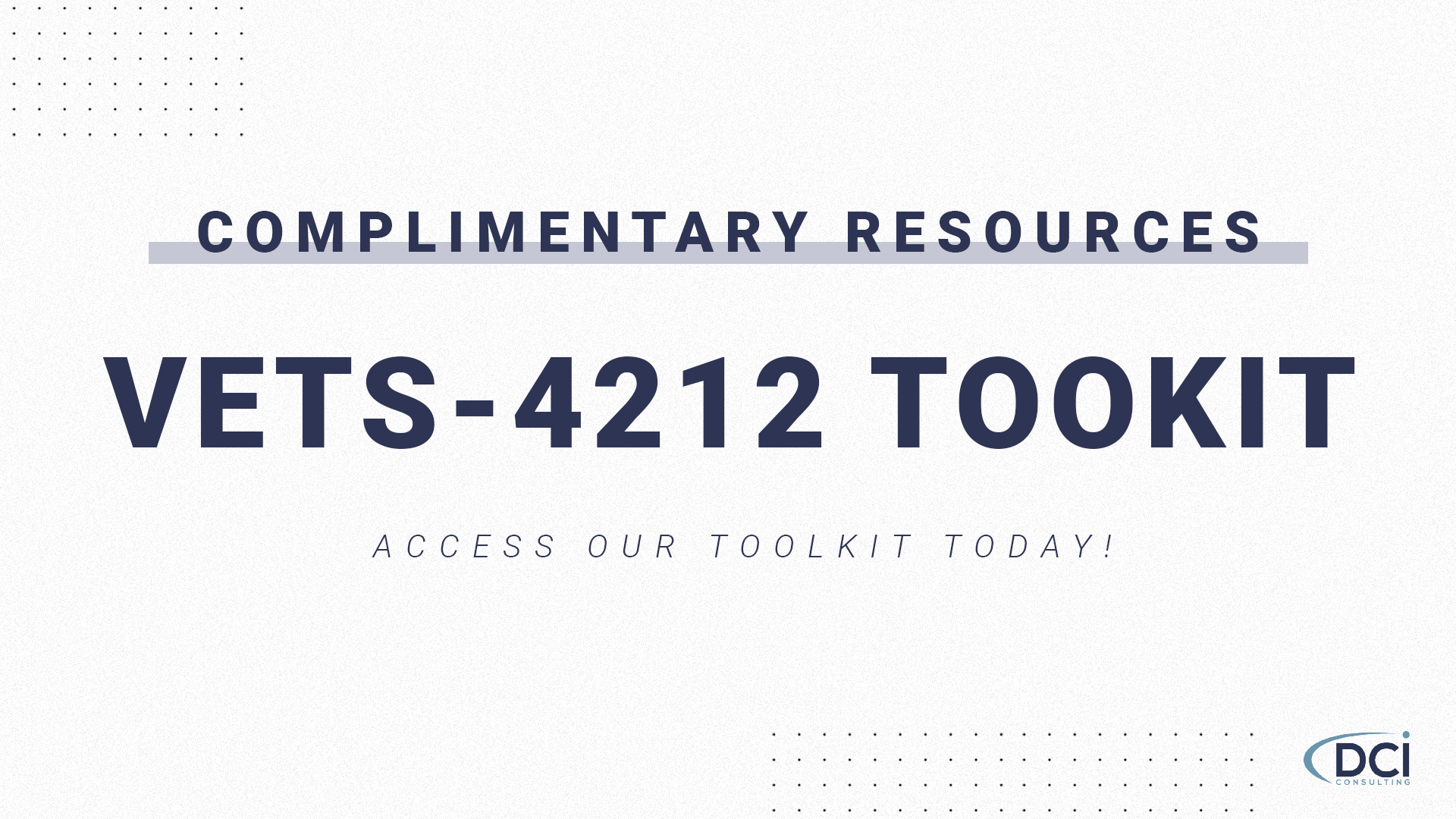 Veteran Toolkit