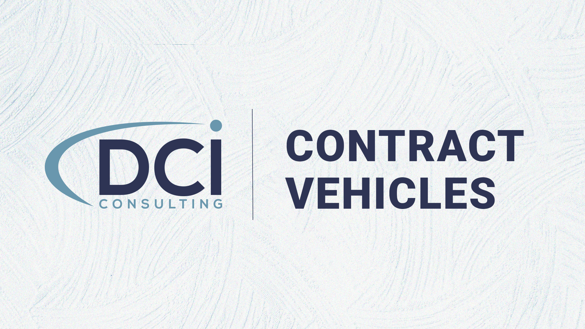 Contract Vehicles