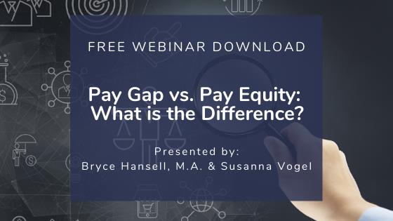 Pay Gap vs Pay Equity